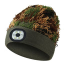 Axya LED Beanie Hat: Knit Winter Headlamp Cap - Rechargeable Unisex Warm Outdoor Hat