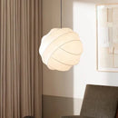 Axyaa Silk Ball Pendant Light: Elegant Illumination for Home and Shop Decor