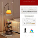 Axyaa Retro Bedroom Floor Lamp with Coffee Table - Creative Bedside Light for Ambient Lighting