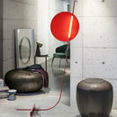 Axyaa Nordic LED Red Floor Lamp Minimalist Living Room Bedroom Decor