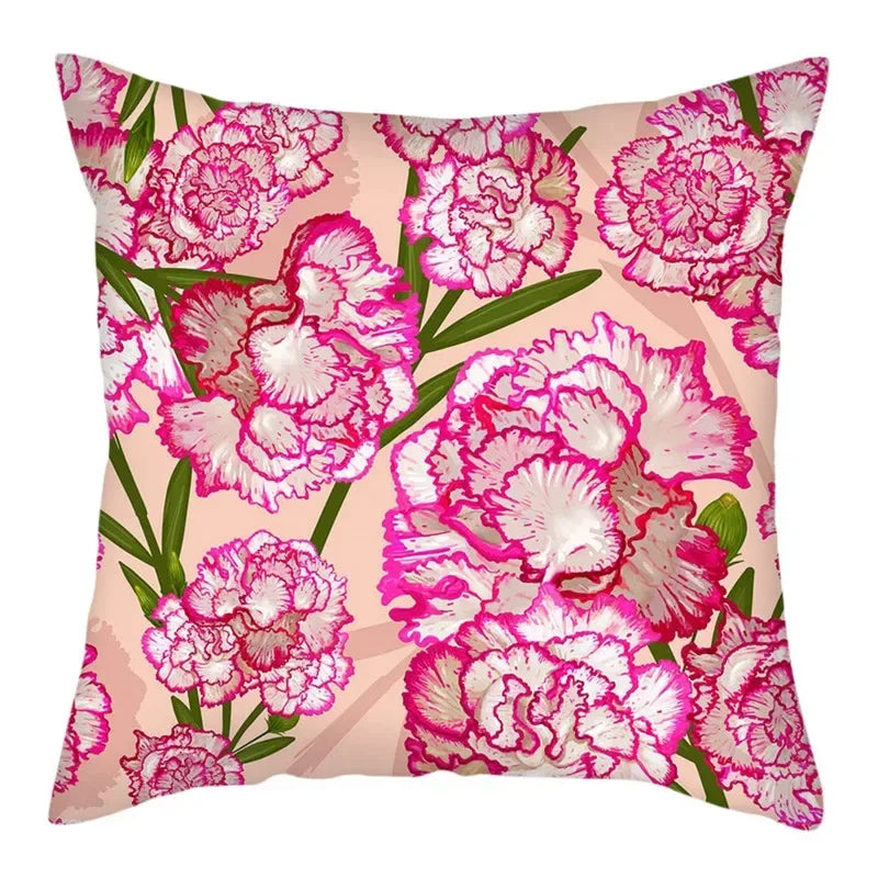 Spring Flower Cushion Cover by Axyaa - 45x45cm