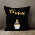 Axyaa Gold Heart Art Print Cushion Cover - Nordic Style Sofa Pillowcase