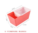 Axyaa Double Layered Fruit Tray Drainage Basket Melon Seed Box Storage Tray