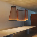 Axyaa Nordic Tassel Chandelier: Minimalist Line Art Pendant Lamp for Home Decor