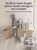 Axyaa Rotating Towel Rack with Multi-Bar Design & Folding Feature