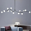 Axyaa LED Chandeliers for Modern Home Decor - Pendant Light Lamps for Living Room and Dining Room