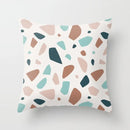 Axyaa Mid Century Geometry Abstract Pillow Case for Home Sofa Decor