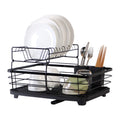 Axyaa 2-Tier Dish Drainer Rack with Drained Board