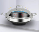 Axya High Arch Stainless Steel Pot Cover, Thick Baking Stove Miracle Lid for Household Cookware