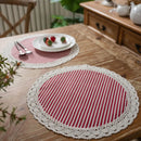 Axya Lace Geometric Print Placemat for Decoration and Thermal Insulation
