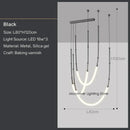 Axyaa Modern Art LED Bar Chandelier Pendant Light