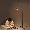 Axyaa Industrial Floor Lamp: Vintage Pipe Design for Living Room, Bedroom, Studio, Study