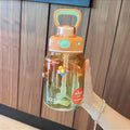 Axyaa Gradient Sports Water Bottle 700ml Tritan with Straw, Portable & Cute for School