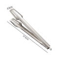 Axyaa Stainless Steel BBQ Food Tongs for Cooking, Buffet, and Grilling