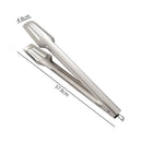 Axyaa Stainless Steel BBQ Food Tongs for Cooking, Buffet, and Grilling