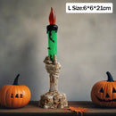 Axyaa Skeleton Ghost Hands LED Light Candle for Halloween Haunted Decor