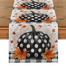 Thanksgiving Buffalo Table Runner by Axyaa: Kitchen Holiday Party Decor & Dining Table Cloth