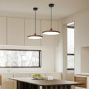 Retro Walnut Chandelier by Axyaa: Wood Grain Home Decor for Dining Room, Bedroom & Living Room