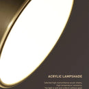 Axyaa Round Copper LED Ceiling Lights for Home Decor, Bedroom, Living Room