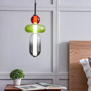 Axyaa Glass Led Pendant Chandelier for Restaurant Living Room Decor