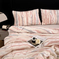Axyaa Rabbit Velvet Teddy Winter Quilt in Magila Sheep Curly Hair Series