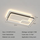 Axyaa Square LED Ceiling Lamps Modern Minimalism for Dining Room Study Lighting