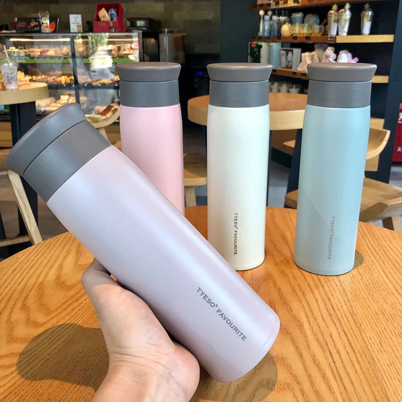 Axyaa Stainless Steel Insulated Water Bottle for Travel and Home