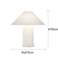 Axyaa Art Deco Standing Paper Floor Lamps for Living Room Bedroom LED Lighting