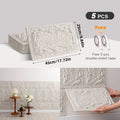 Axyaa 3D Stereo Rock Brick Wall Stickers | Self-Adhesive Slate Tiles | Indoor/Outdoor Décor
