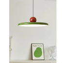Axyaa Green Flying Saucer Chandelier for Bedroom, Dining, Study - Medieval, Wabi-Sabi Cream Wind
