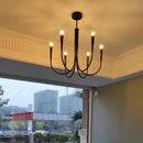 Axyaa Vintage LED Chandelier for Living Room, Bedroom, Dining Room