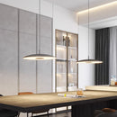 Axyaa Circular Flying Saucer Chandelier: Modern Minimalist Luxury Light for Home Decor