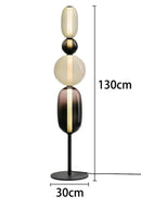 Axyaa Glass Floor Lamp Living Room Bedroom Lollipop Headboard INS Desk Lamp Sofa Ambient Light