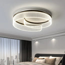 Axyaa Round LED Ceiling Light Acrylic Bedroom Study Room Lamp Fixtures