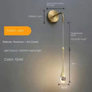 Axyaa Crystal Glass LED Wall Sconces for Indoor Living Room and Bedroom
