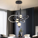 Axyaa Nordic Chandeliers for Dining Room - Indoor Ceiling Pendant Light Fixture