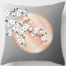 Cherry Blossoms Decorative Pillowcases by Axyaa