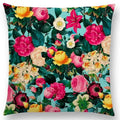 Axyaa Botanical Garden Floral Leaves Print Pillow Case Cover