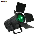 Axyaa LED 250W RGBW/WCW Focus Spot Par Lights with Barndoors for DJ Disco Concert
