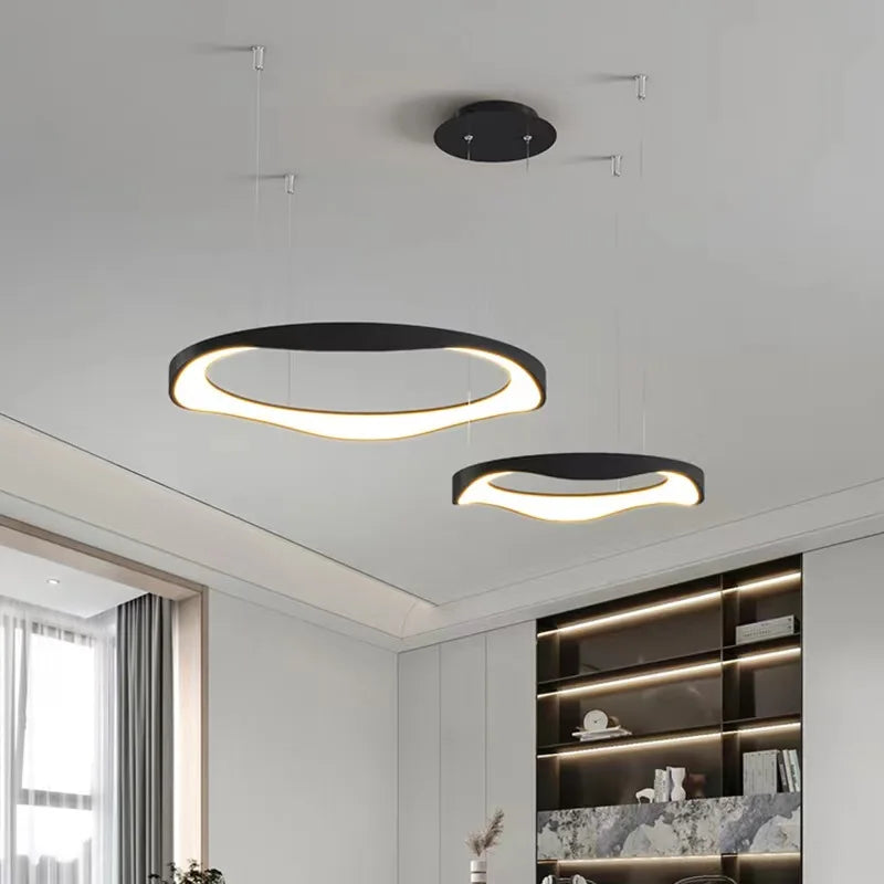 Axyaa Salon Chandelier Dining Room Pendant Light Fixture, Indoor Ceiling Lamps