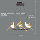Axyaa Golden Magpie Bird LED Wall Lamp for Home and Hospitality Decoration
