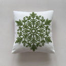 Axyaa Christmas Deer Snowflake Cushion Cover - Home Sofa Decor