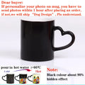 Axyaa Magic Photo Mug Customized with Your Image and Text - Ceramic Tea Cup