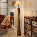 Axyaa LED Minimalist Floor Lamp with Remote Control Dimming, Nordic Ins Style