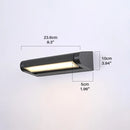 Axyaa LED Outdoor Porch Sconces Wall Light: Waterproof Exterior Fixture for Home Decoration