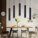 Axyaa Long Tube LED Pendant Chandelier for Home and Kitchen