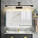 Axyaa Rotatable Wall Lamp for Bathroom Mirror Front Makeup Vanity - Metal Folding LED Lighting