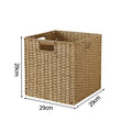 Axyaa Wicker Storage Basket for Picnics, Toys, and Clothes