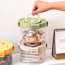 Axyaa Transparent Pencil Case - Marker Pen Storage Box & Organizer