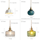Nordic Glass Pendant Light by Axyaa - Modern LED Hanging Lamp Fixture
